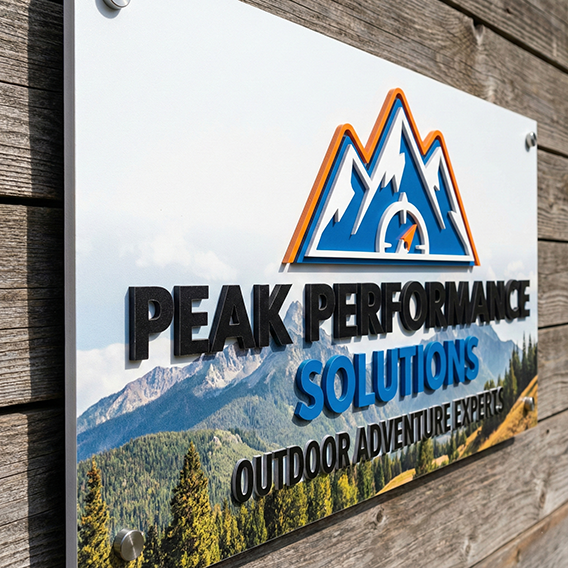 3 Dimensional PVC Sign